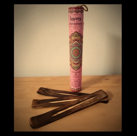 💲3x Incense Holders and Decorative Tube - Picture 1 of 1